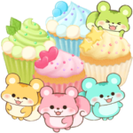 リス&カラフルスイーツ