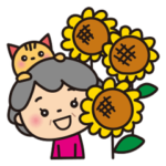 ばぁばの❤︎暑すぎる夏スタンプ