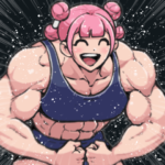 マッチョすぎる女の子