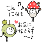 mottoの小さめスタンプ♡秋を味わう