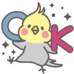 オカメインコ●´∀`●ノーマルスタンプ