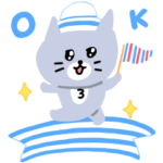 毎日使える大人かわいい灰色キャット