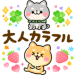 大人のカラフル♡豆柴日和