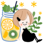 大人可愛い♡毎日♡ガーリースタンプ