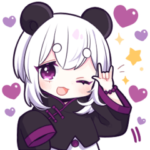 毎日使える★ぱんだ少女