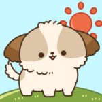 シーズーたちの飛び出すスタンプ