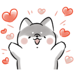 ほんわか黒しば<文字なし>