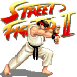 ストリートファイターII　公式スタンプ