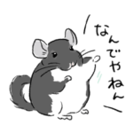 関西弁チンチラスタンプ