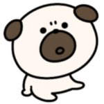 感情の波が激しい。シュールなミニパグ