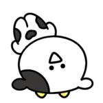 激しく動くシュールなミニ牛