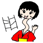 ３個で１つの絵になるスタンプです。