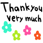 nenerinシンプル日常会話スタンプ443英語