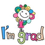 カラフル花子の可愛い日常スタンプB