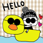 nenerinシンプル日常会話スタンプ433英語