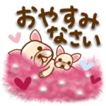 毎日デカ文字♡愛しの犬さんスタンプ