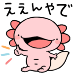 関西弁まったりウーパールーパー　