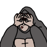 動くギャルゴリラ