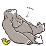 ゴリラさんのカスタムスタンプ