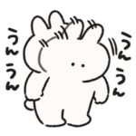 おふざけするうさぎときどきにんじん3