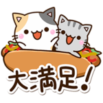 ５匹のちび猫の食事