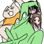 カエルDX〜美大レポ漫画編〜