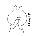 あごうさぎちゃんスタンプ。使えないVer.