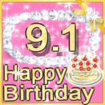 ▷輝く9月1日～15日 お誕生日☆お祝い