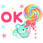 リス&カラフルスイーツ