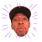 ダヤンのスタンプ