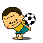 動くハッピーゴリラ　サッカー