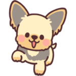 子犬のヨーキー