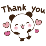 よく動く♪パンダ&ひよこスタンプ
