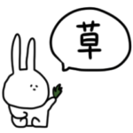 時々うさぎのうさぎだけ。今どき。