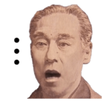 写りが事故ったスタンプ