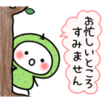 ▶動く！ちびまろのりんごと梨の着ぐるみ