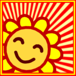 激しくスライドする挨拶