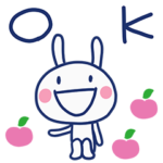 家族連絡☆ほぼ白うさぎ