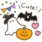 画像加工につかえる♪ハロウィン系スタンプ