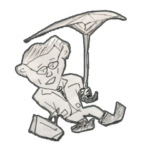 千鳥足のおっさんスタンプ