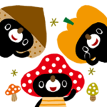 絵本みたいな＊秋のたべものスタンプ