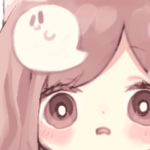 ハロウィンのお化けと女の子