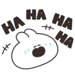 英語を話すうさちゃん　その２