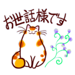 和風猫＜よく使う敬語３＞
