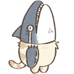 かわいいキメラ　さめねこ