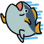 うごくマグロのスタンプ
