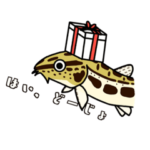 うぱさんの淡水魚スタンプ