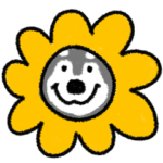 ハスキー絵文字ステッカー