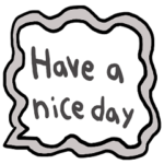 nenerinシンプル日常会話スタンプ501英語