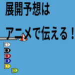 1マーク展開予想アニメ
